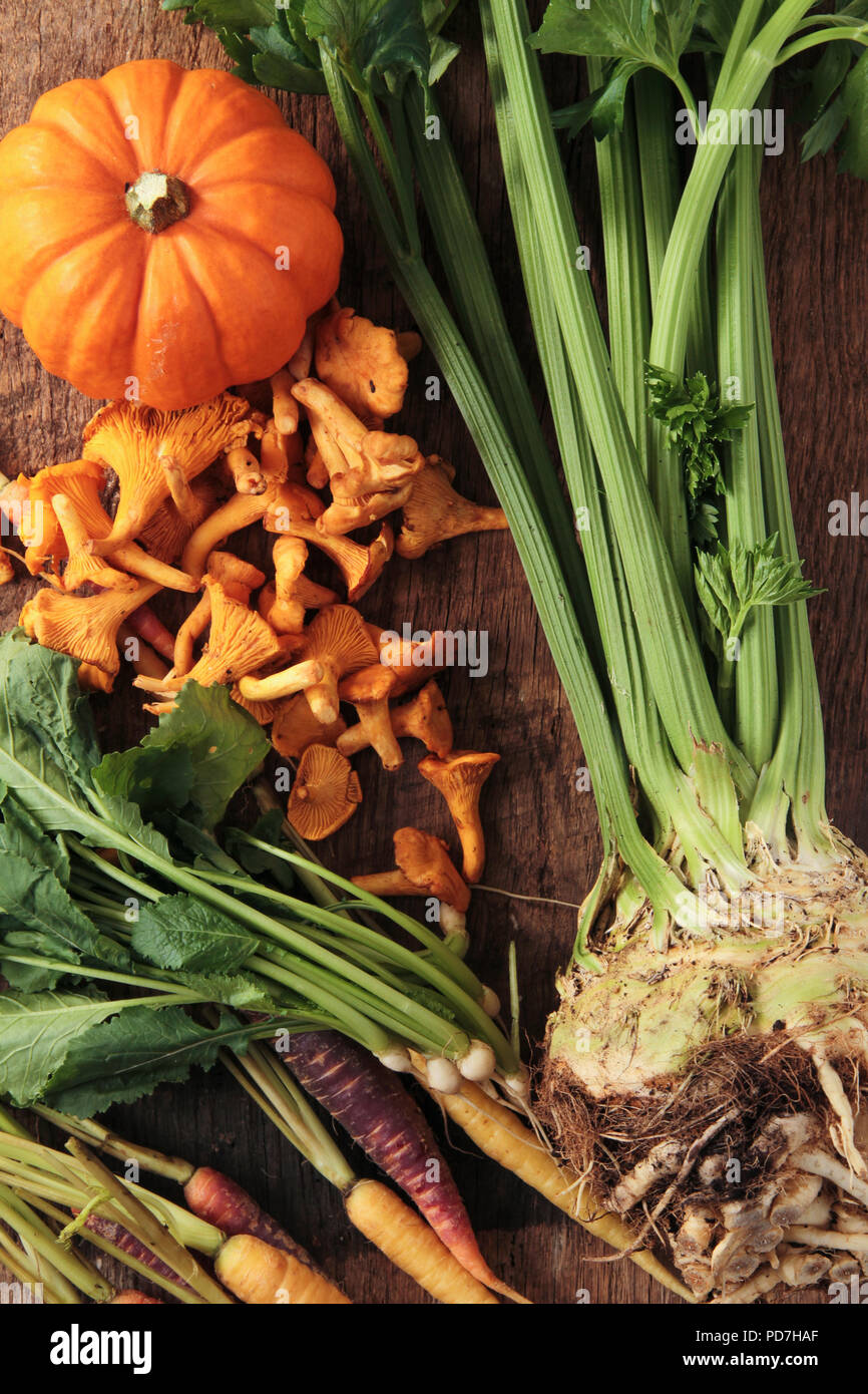 seasonal autumn vegetables Stock Photo Alamy