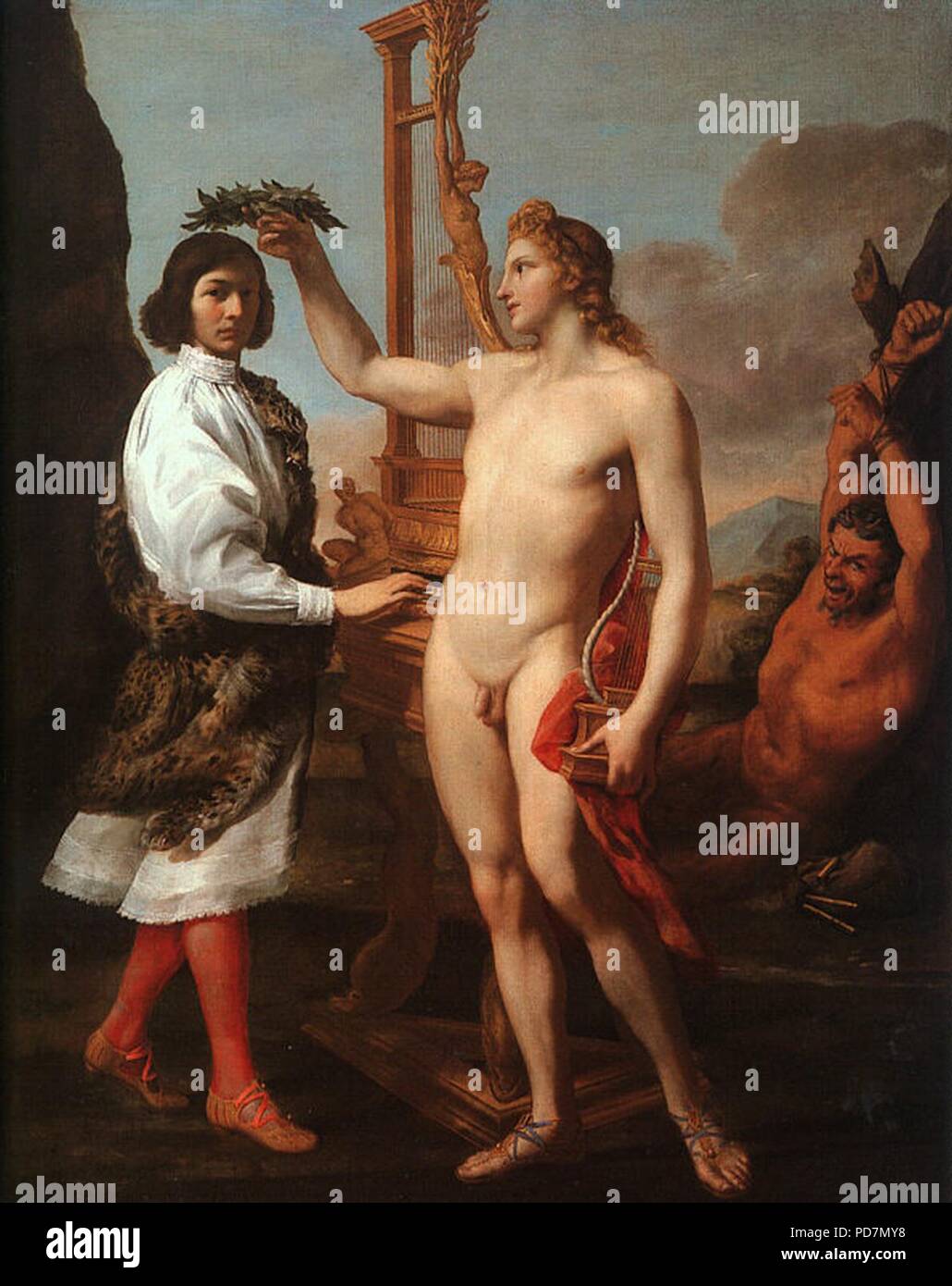 Crowned apollo hi-res stock photography and images - Alamy