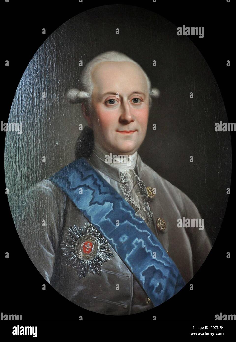 Andreas Peter Bernstorff (1739-1797). Stock Photo