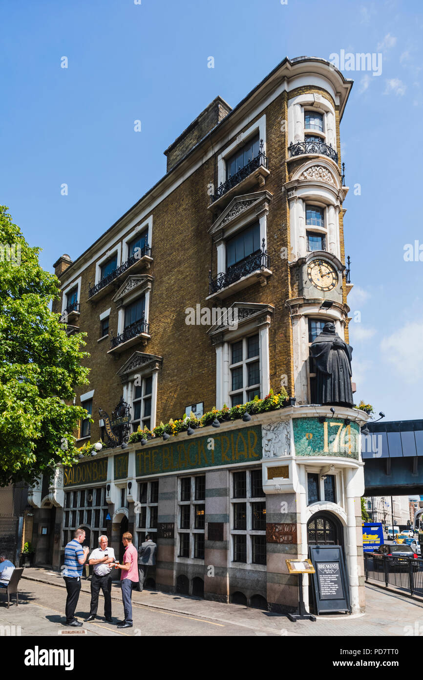England, London, The City of London, The Black Friar Pub Stock Photo