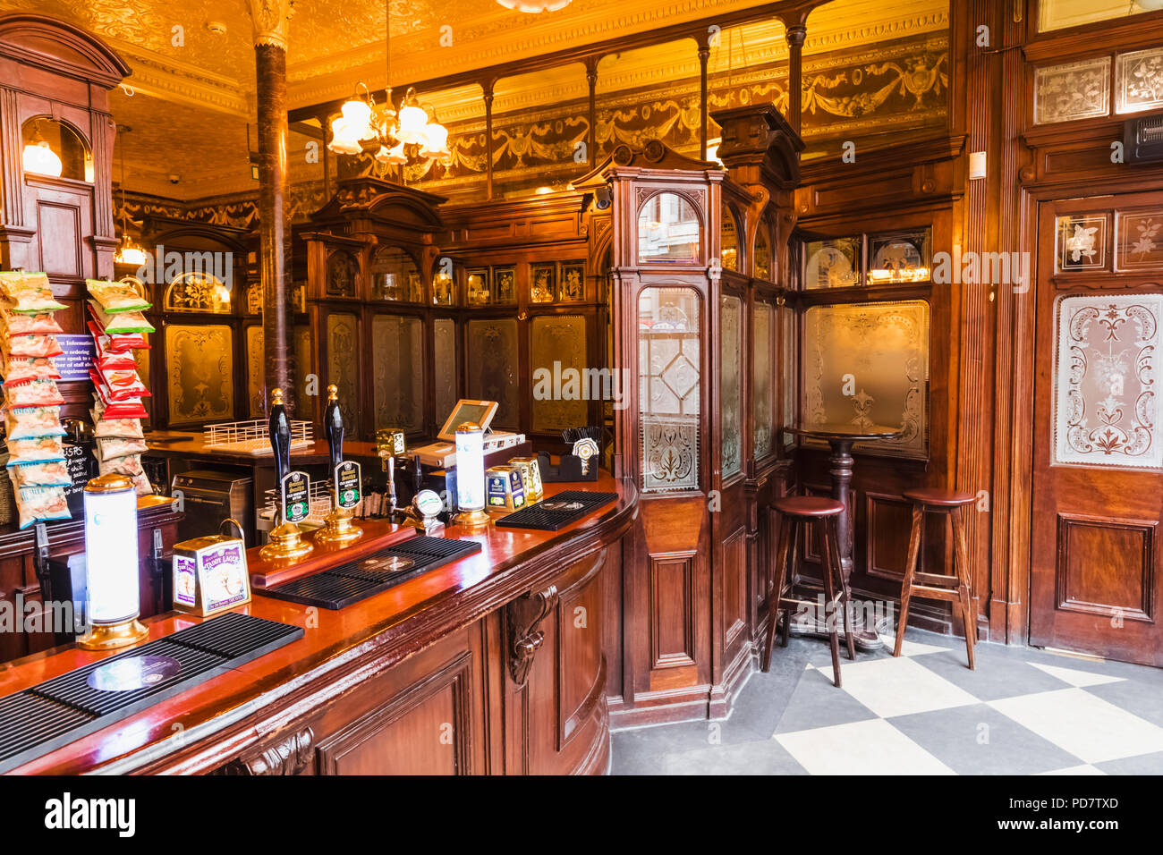 England, London, Holborn, Princess Louise Pub Stock Photo Alamy