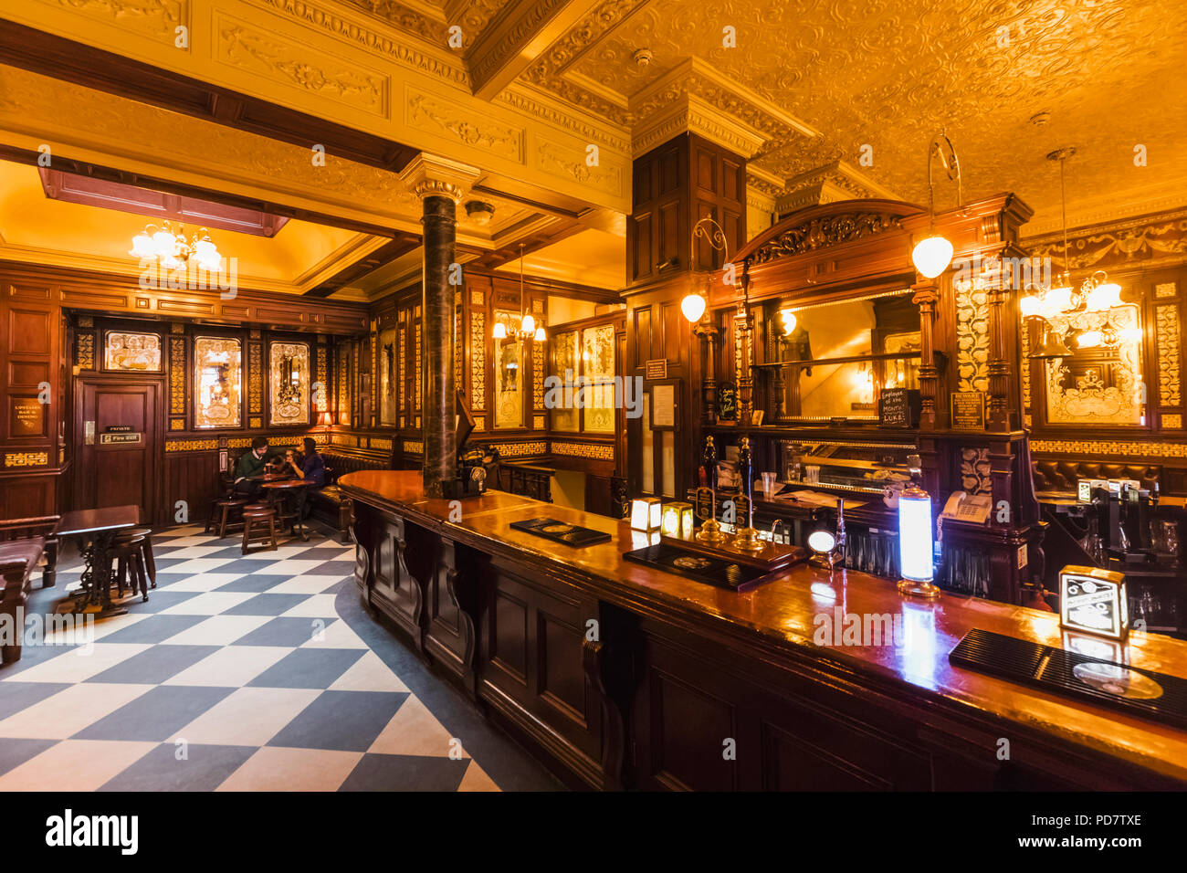 England, London, Holborn, Princess Louise Pub Stock Photo Alamy