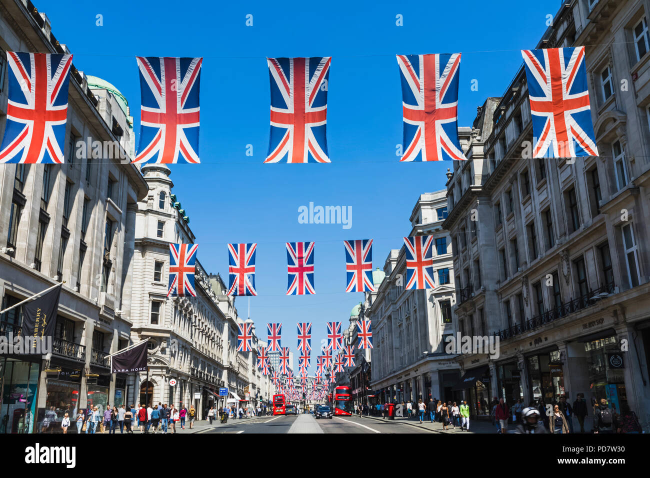 England, London, Regent Street Stock Photo