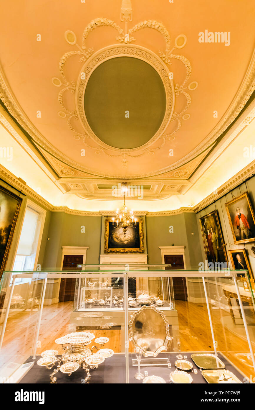 An interior view of somerset house hires stock photography and images