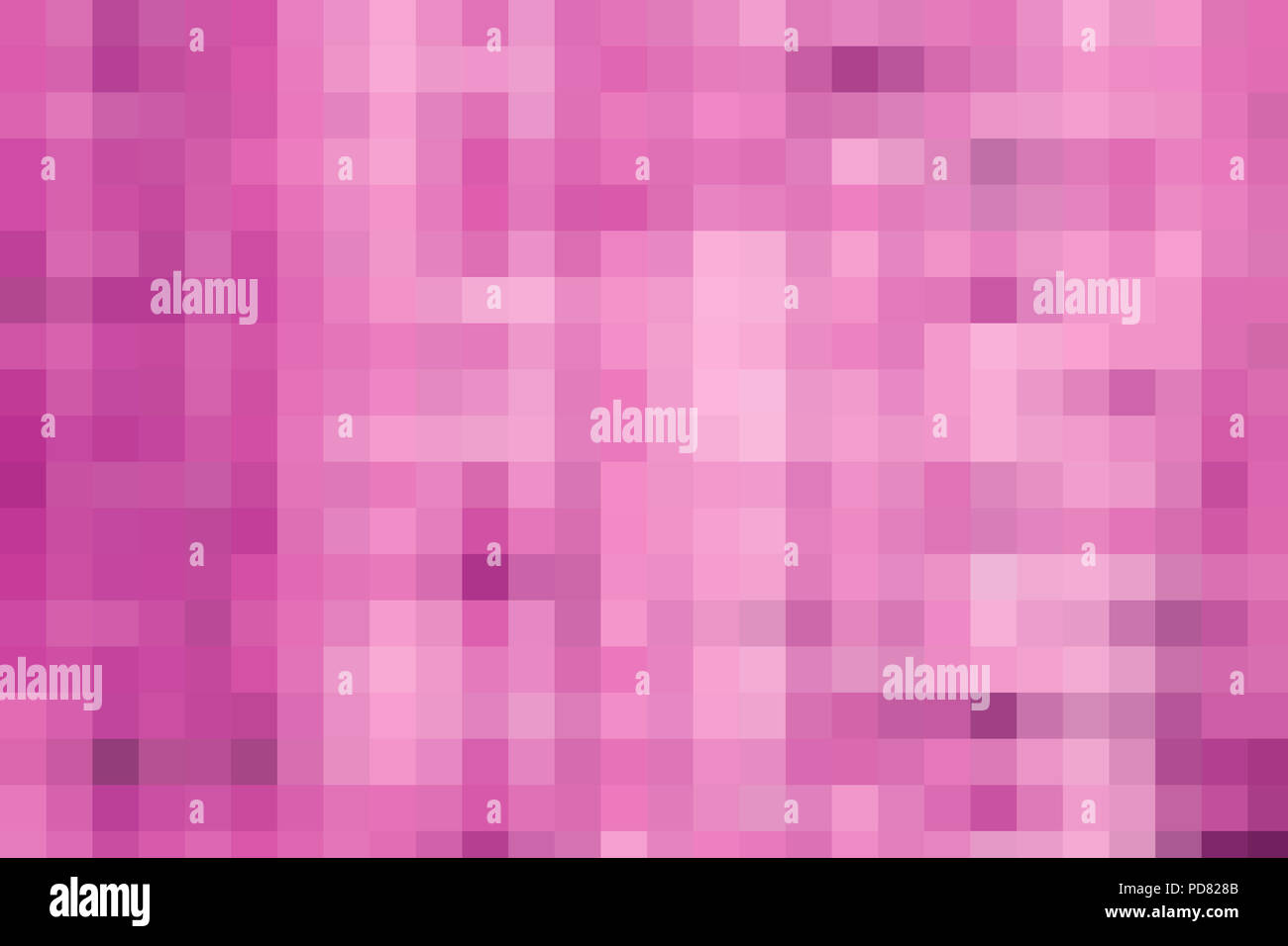 pink pixel background Stock Photo