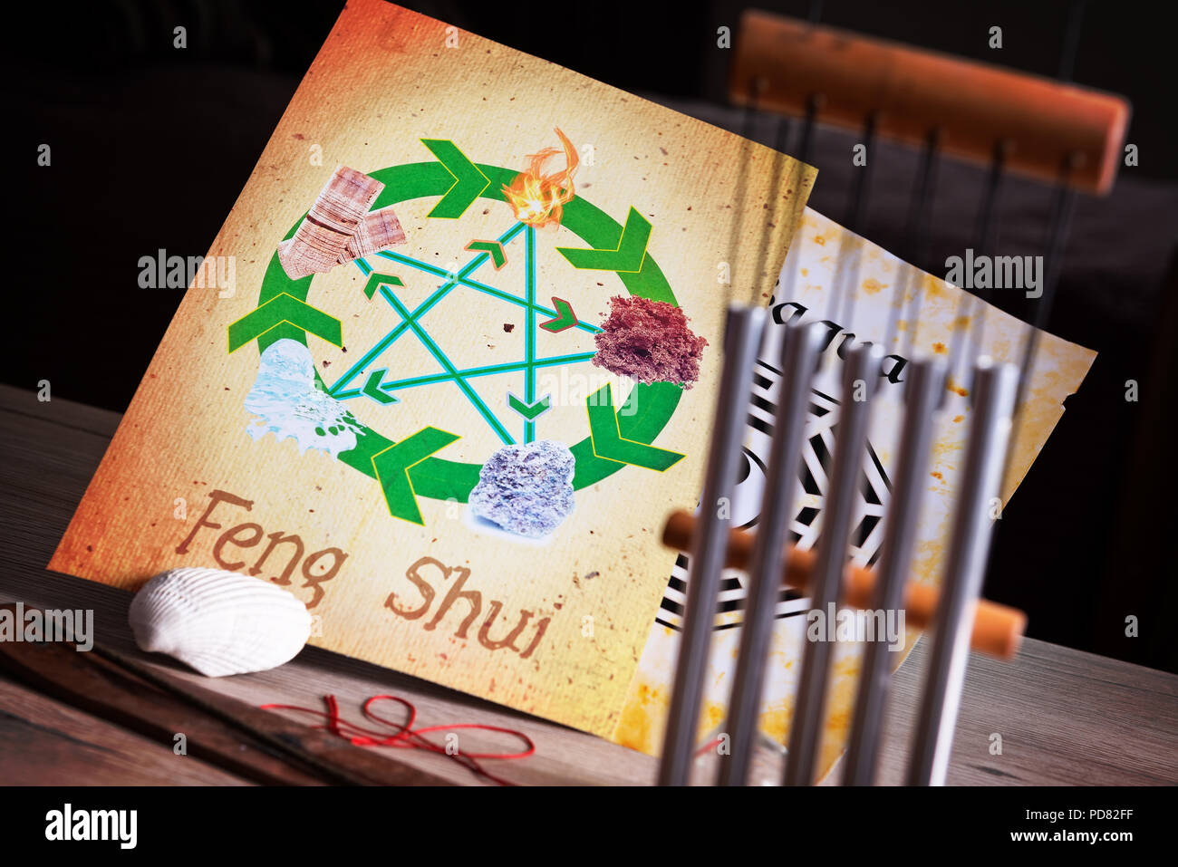 Bells feng shui hi-res stock photography and images - Alamy