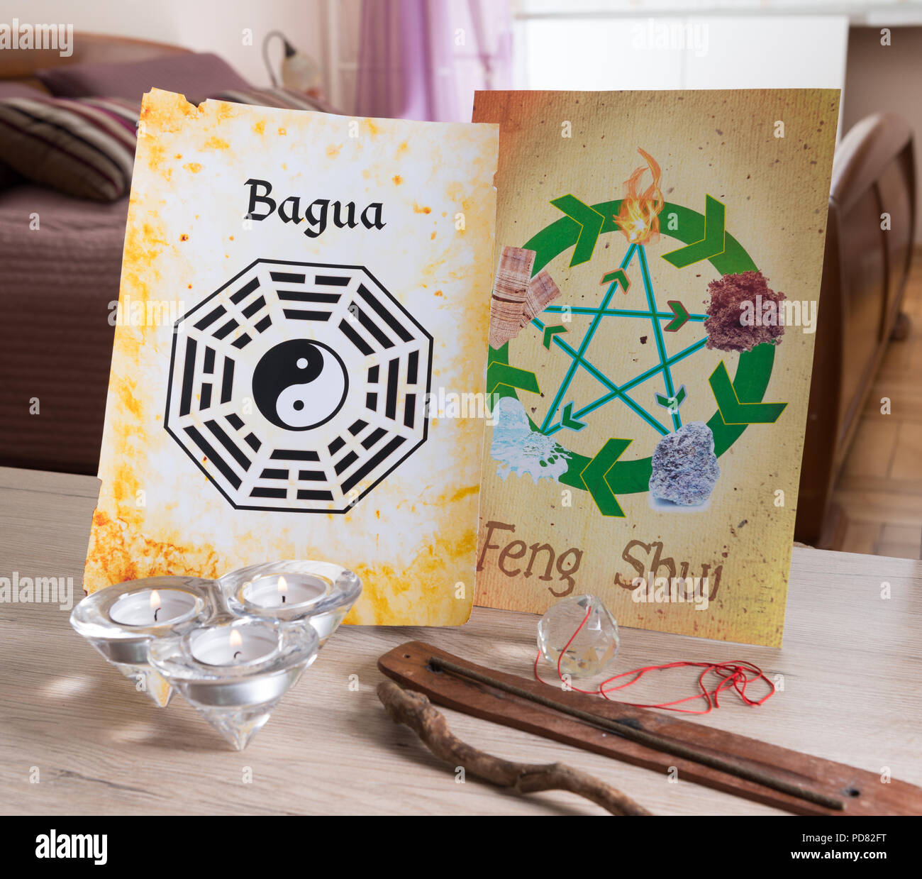 Fengshui compass hi-res stock photography and images - Alamy