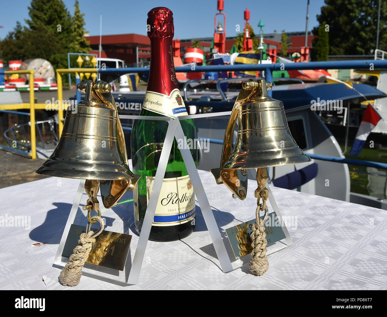 Boat christening hires stock photography and images Alamy