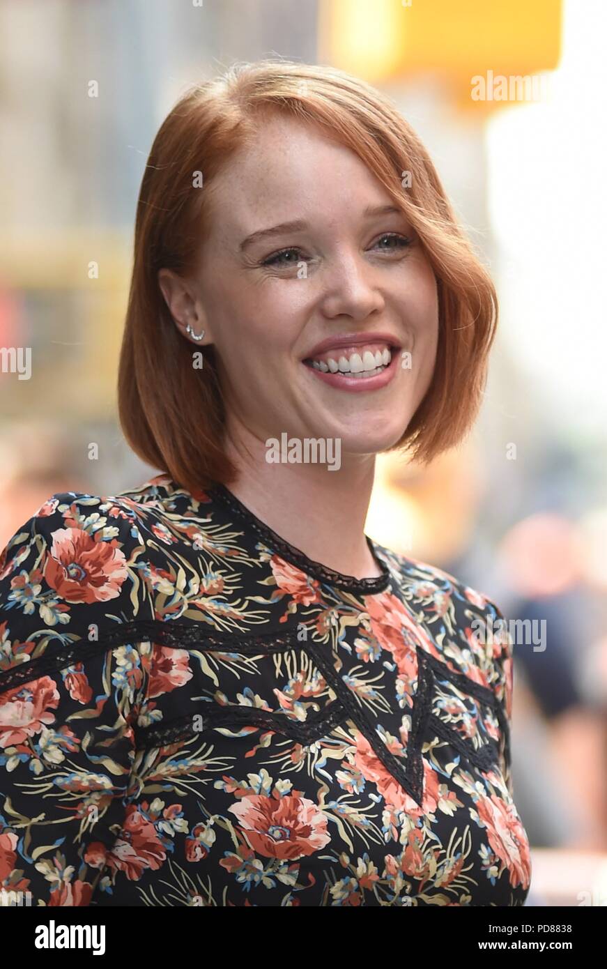 New York, NY, USA. 6th Aug, 2018. Jessica Keenan Wynn, seen at BUILD