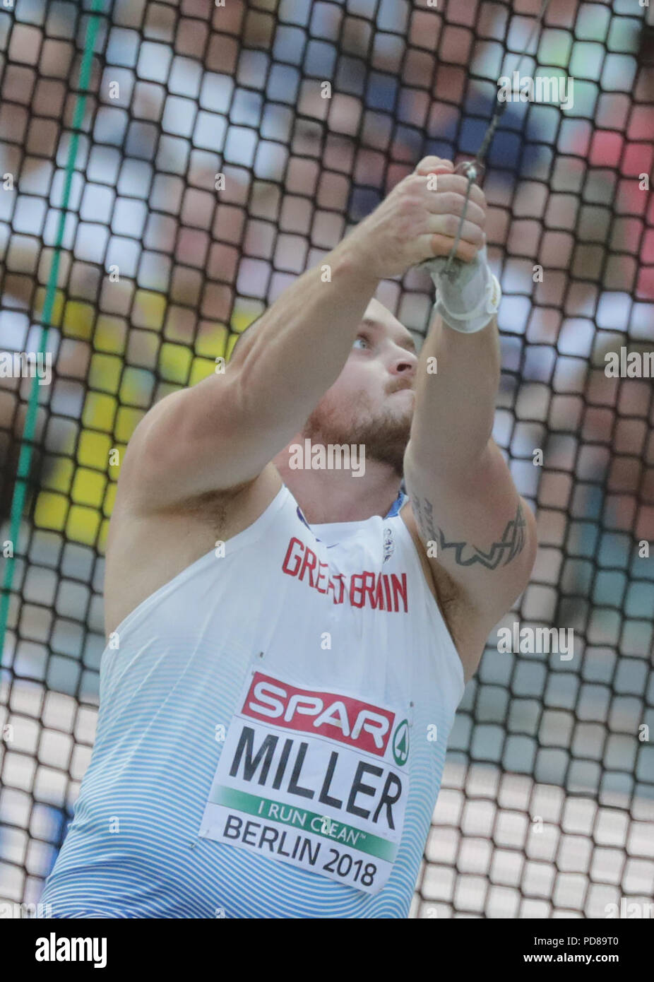 Berlin, Germany. 07th Aug, 2018. Track and Field European Athletics