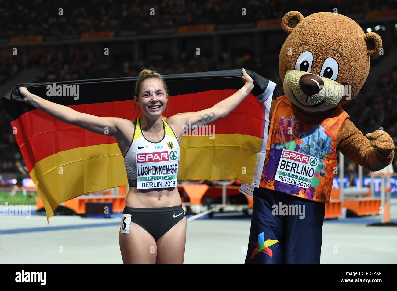 Berlin, Germany. 07th Aug, 2018. Track and Field European Athletics