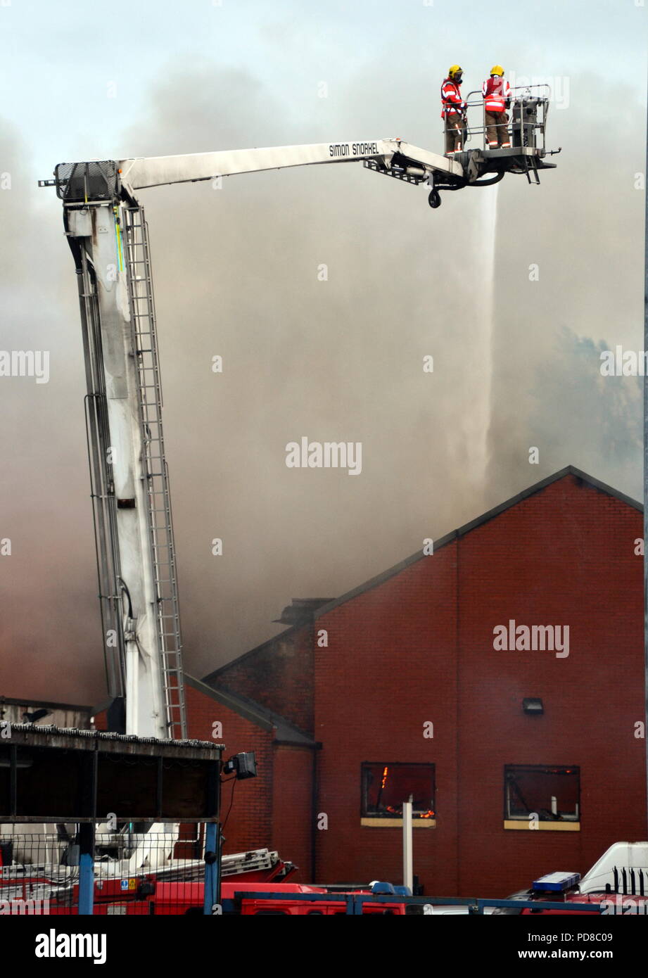 The greater manchester firefighters hi-res stock photography and images ...