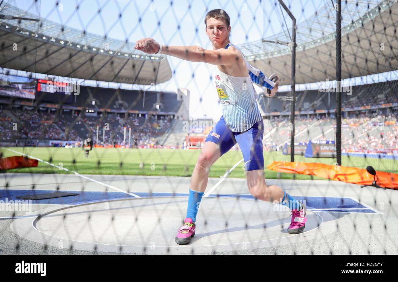 Berlin, Germany. 08th Aug, 2018. 08.08.2018, Berlin Track and Field