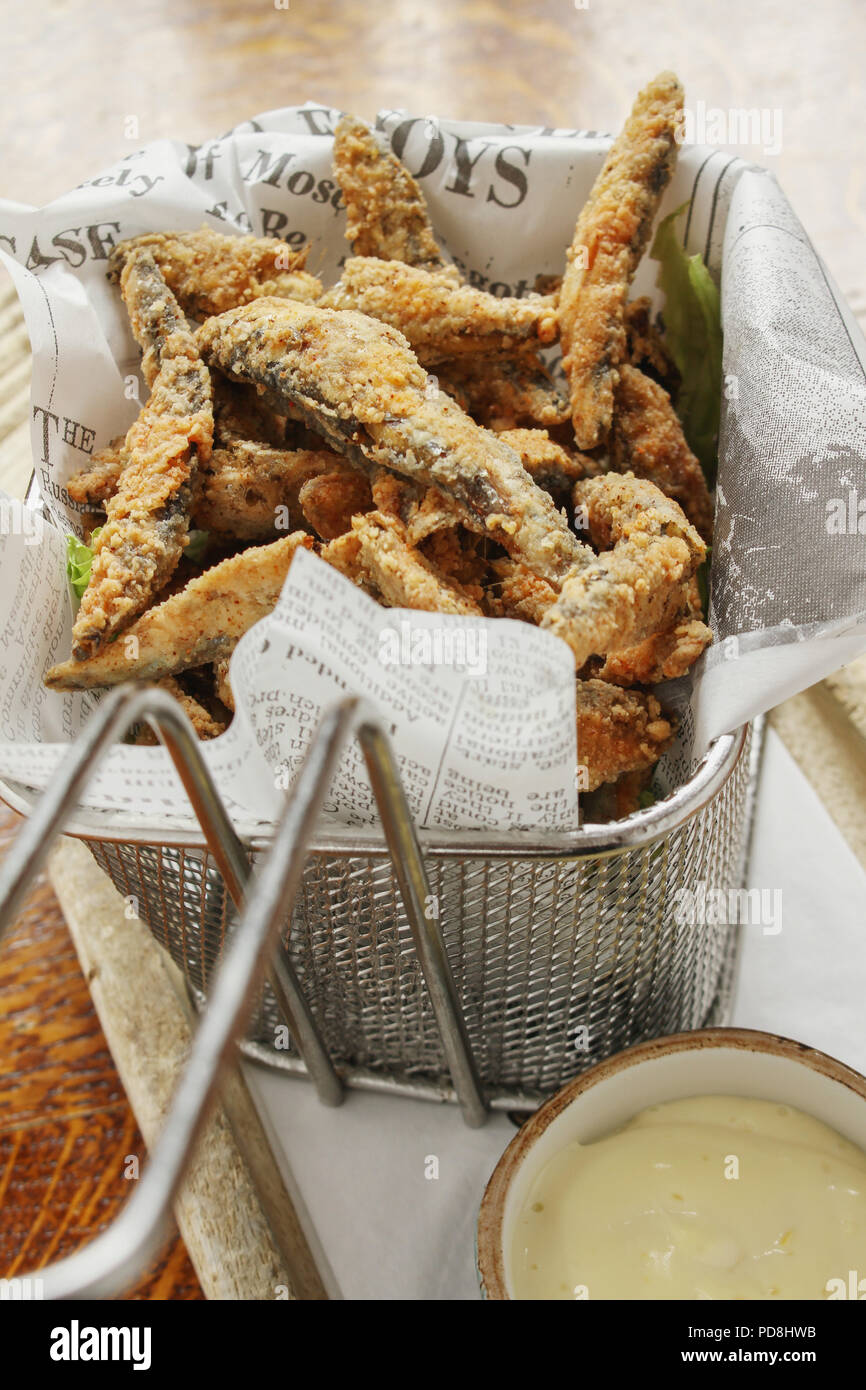 Battered whitebait hires stock photography and images Alamy