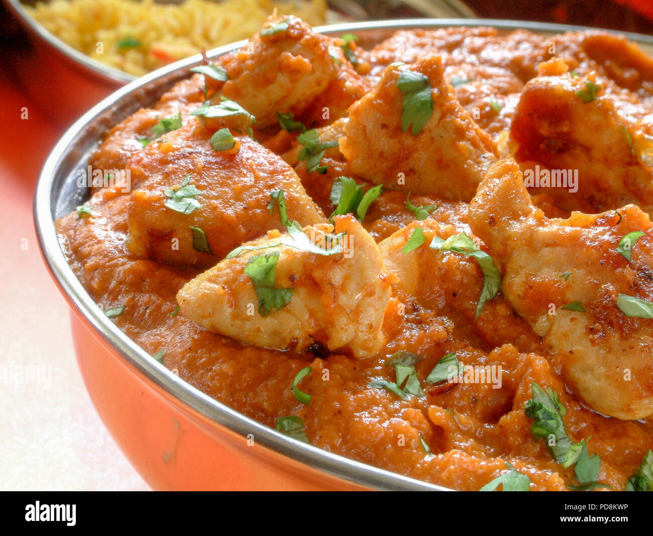 traditional indian curry meal Stock Photo - Alamy