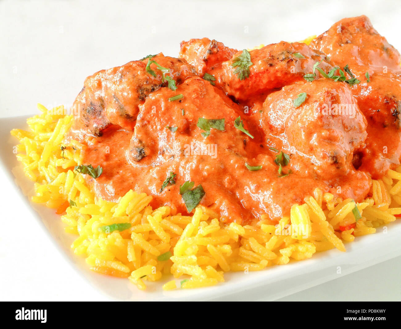 traditional indian curry meal Stock Photo Alamy