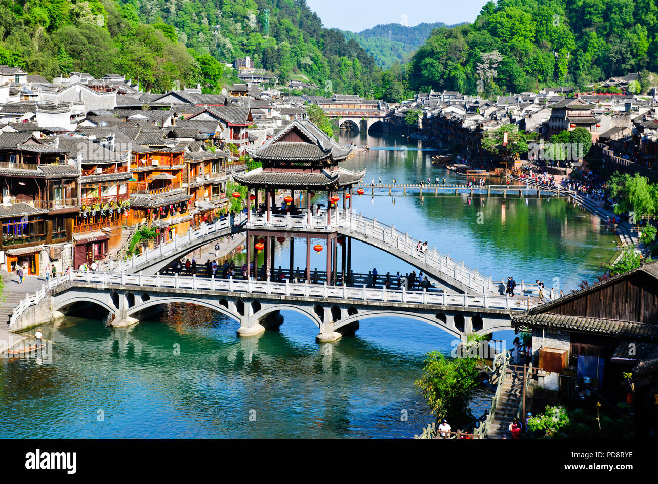Phoenix Ancient Town,Fenghuang,Miao,Ethnic Minorities,Unesco World