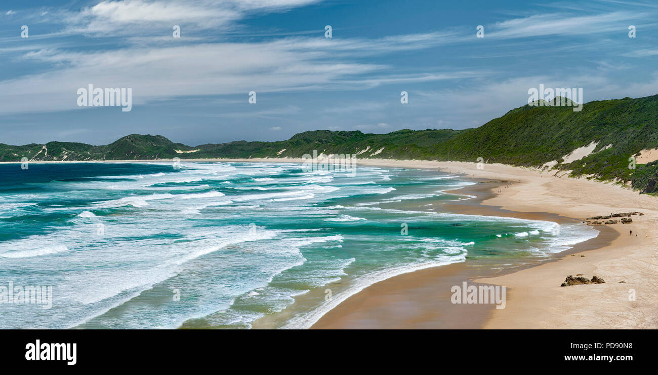 The beach at Brenton on Sea in South Africa. Stock Photo