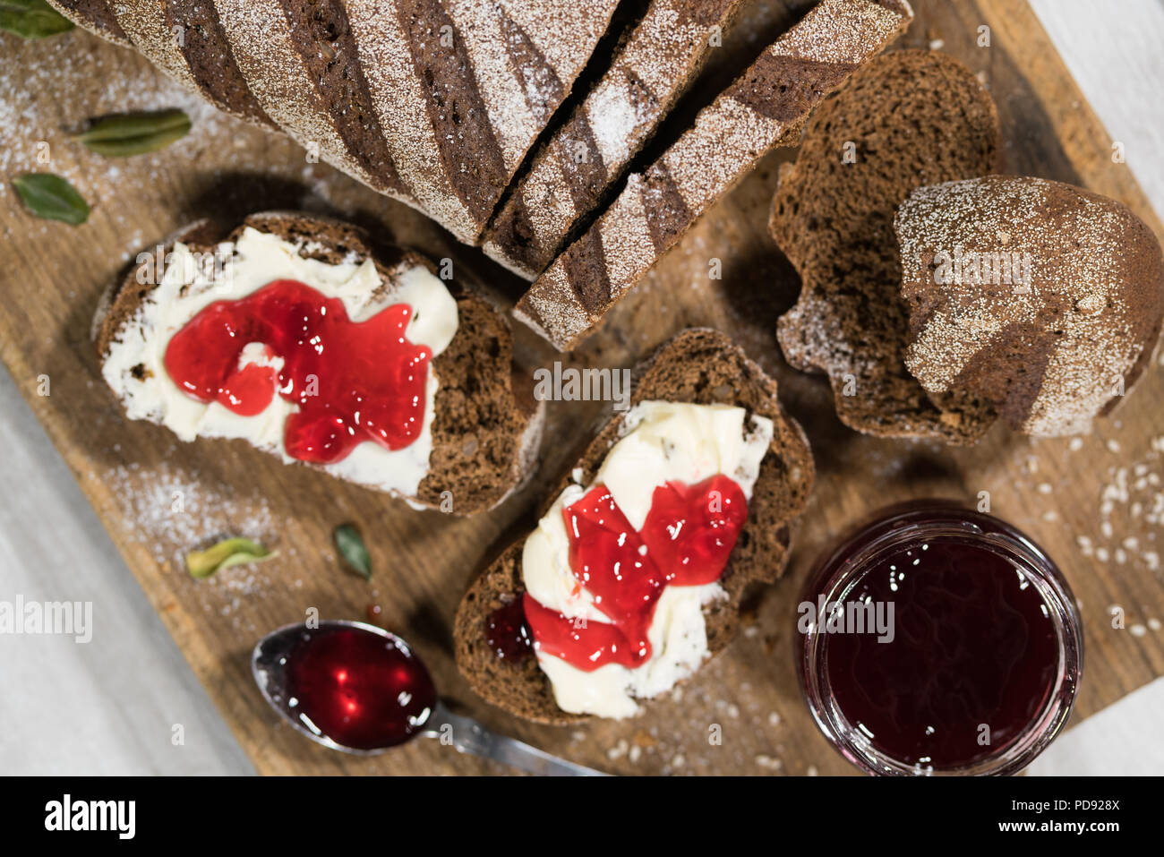 Making jam sandwich hires stock photography and images Alamy
