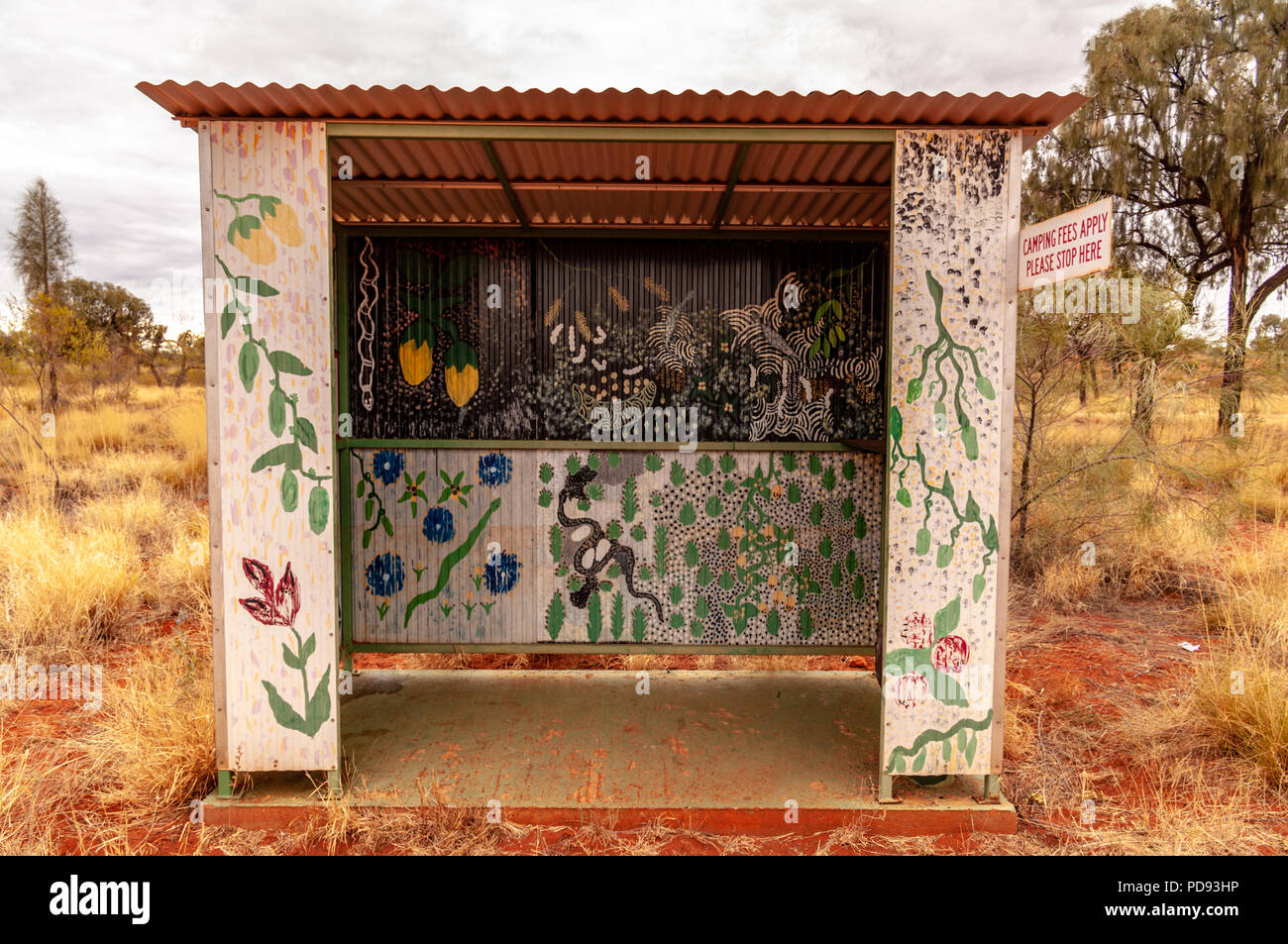 KALTUKATJARA CAMP SITE, GREAT CENTRAL ROAD, NORTHERN TERRITORIES