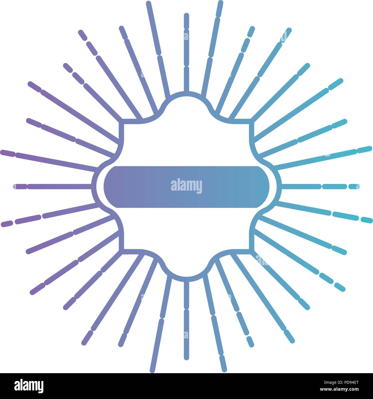 classic frame with burst Stock Vector Image & Art - Alamy