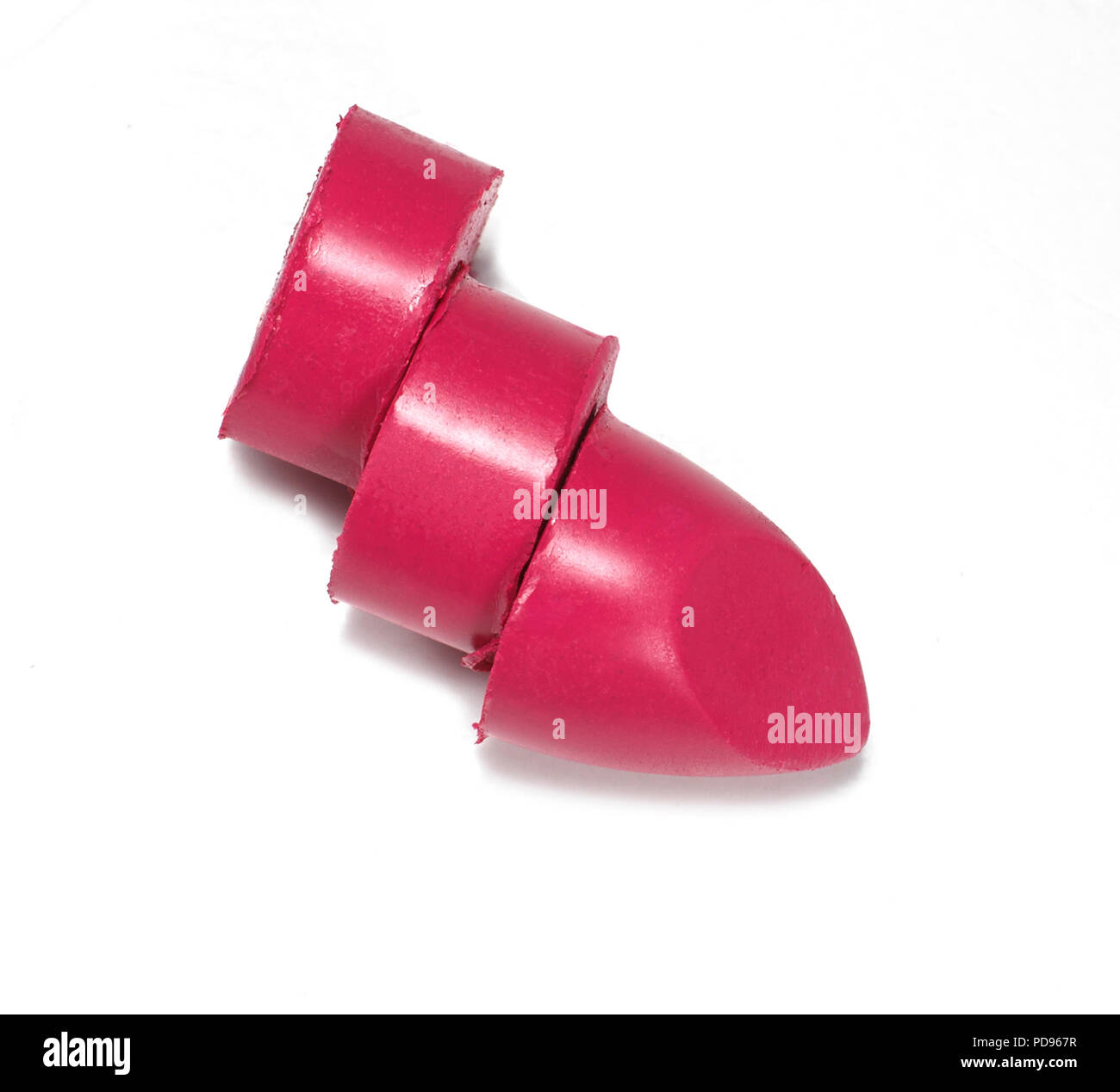 Lipstick bullet chopped Stock Photo Alamy