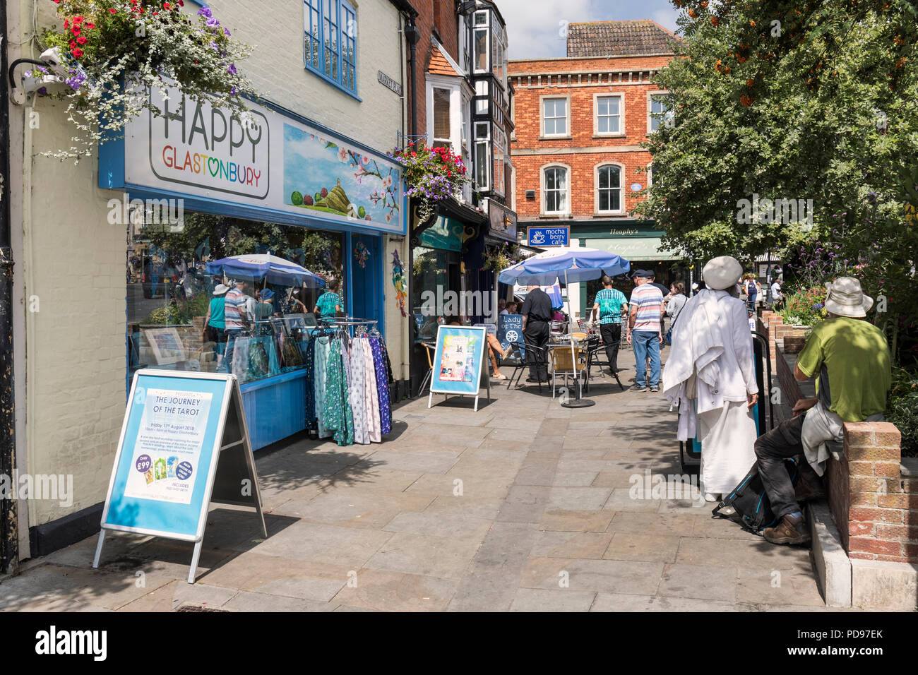 Happy Glastonbury gift shop, Market Place, Glastonbury, Somerset
