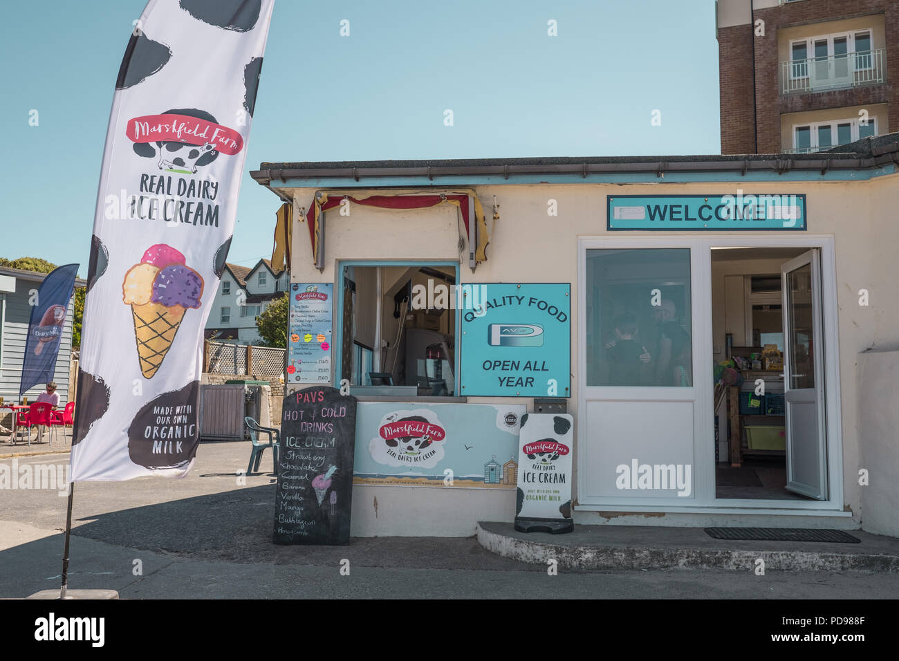 St Mildred's Bay, Westagte on Sea, Westgate, Kent, UK Stock Photo Alamy