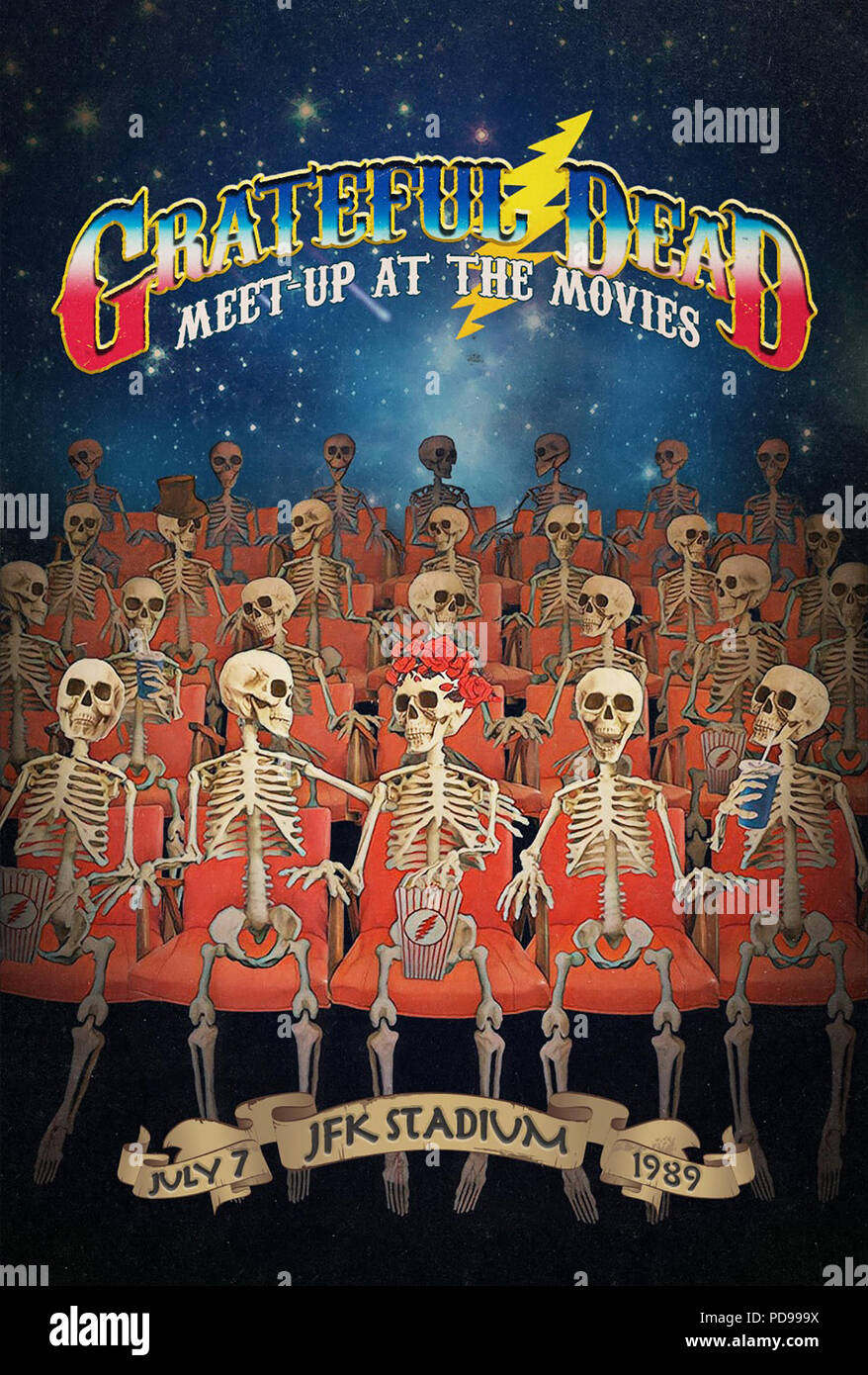 GRATEFUL DEAD MEETUP AT THE MOVIES, US poster, 2018. © Fathom Events