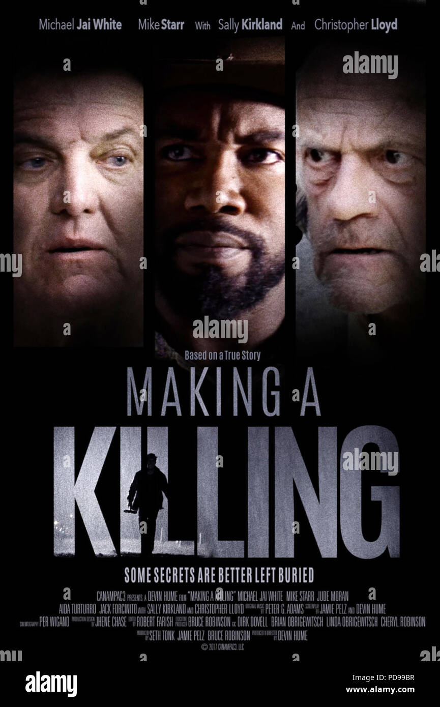 MAKING A KILLING, poster, from let: Mike Starr, Michael Jai White ...