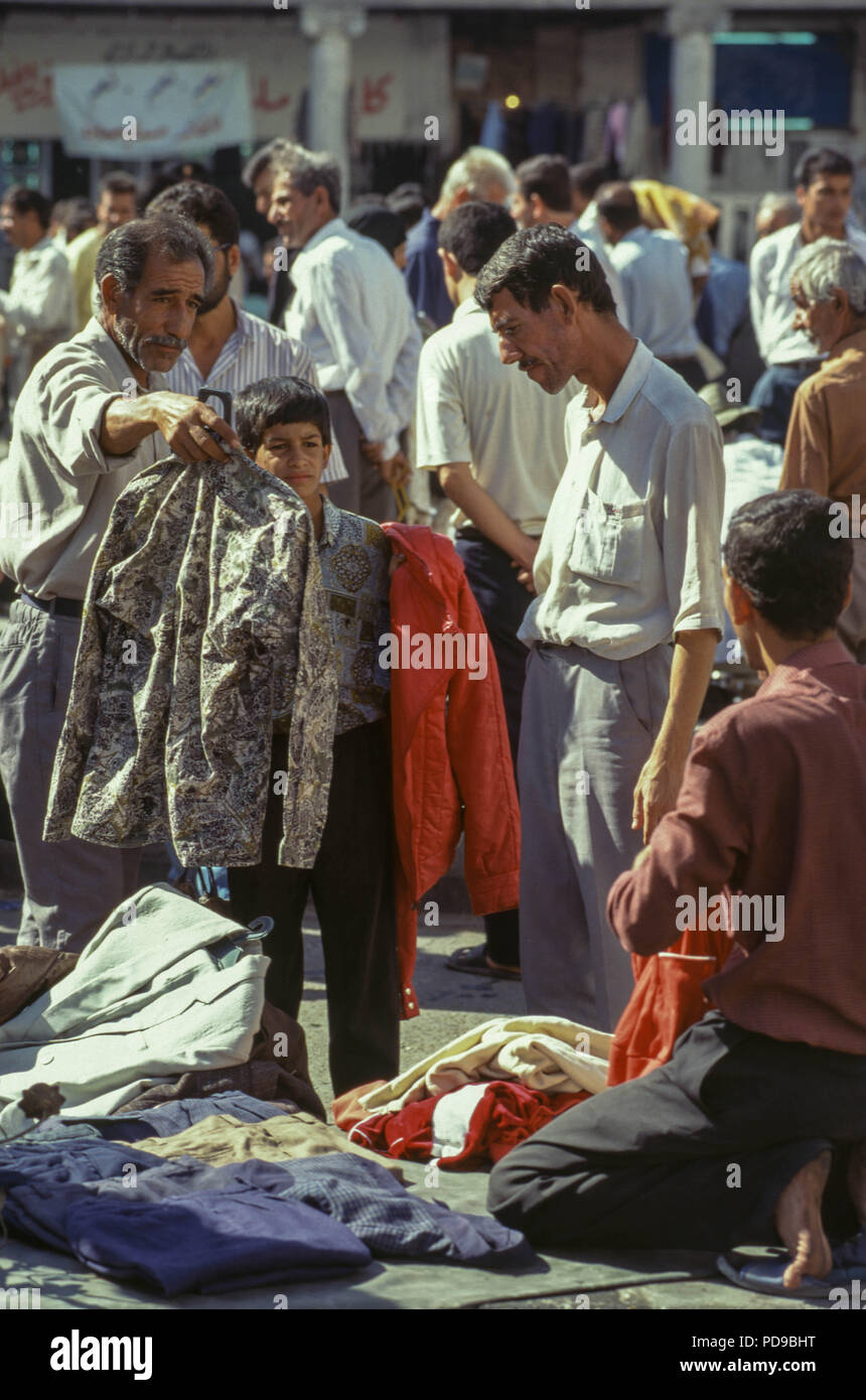 Baghdad, Iraq - October 1995 - Iraqi's of all classes go to