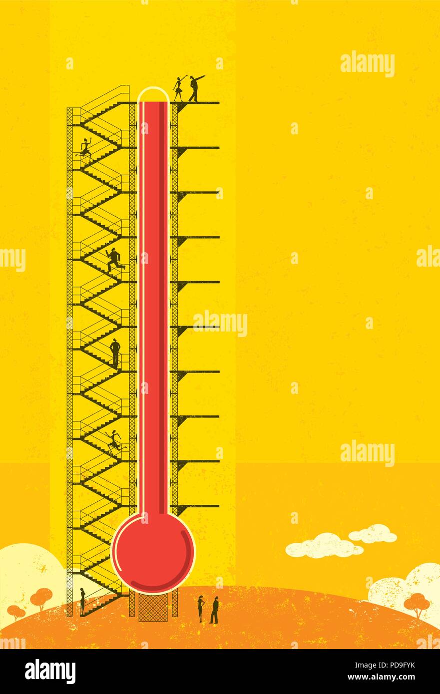 Fundraising thermometer hi-res stock photography and images - Alamy