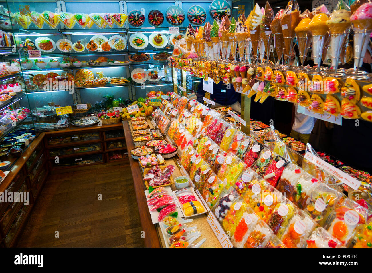 Wax ShopTokyo Japan Asia Fruits, vegetables, meats, candy imitation