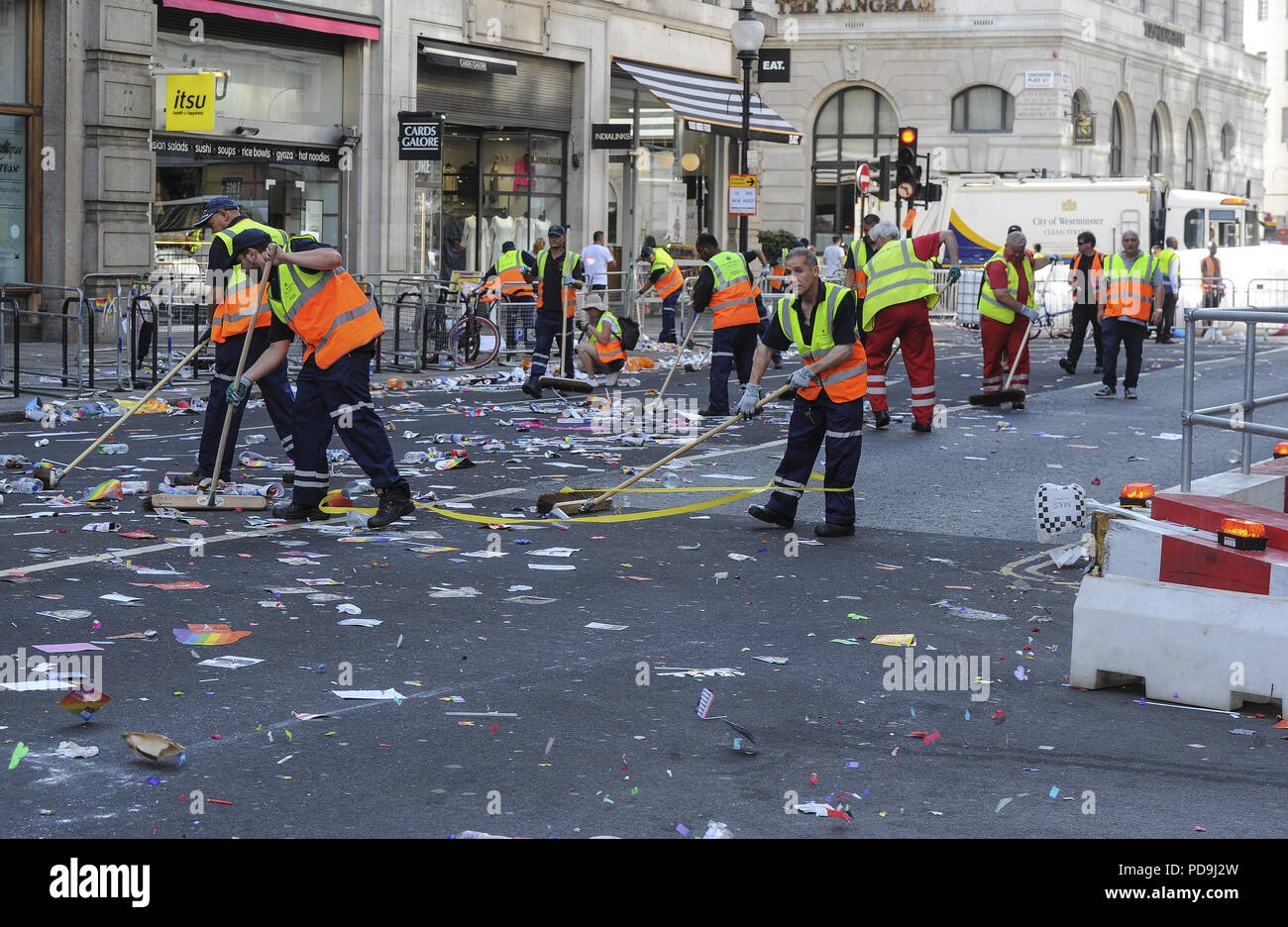 The Great British Clean Up the aftermath of London Pride Featuring ...