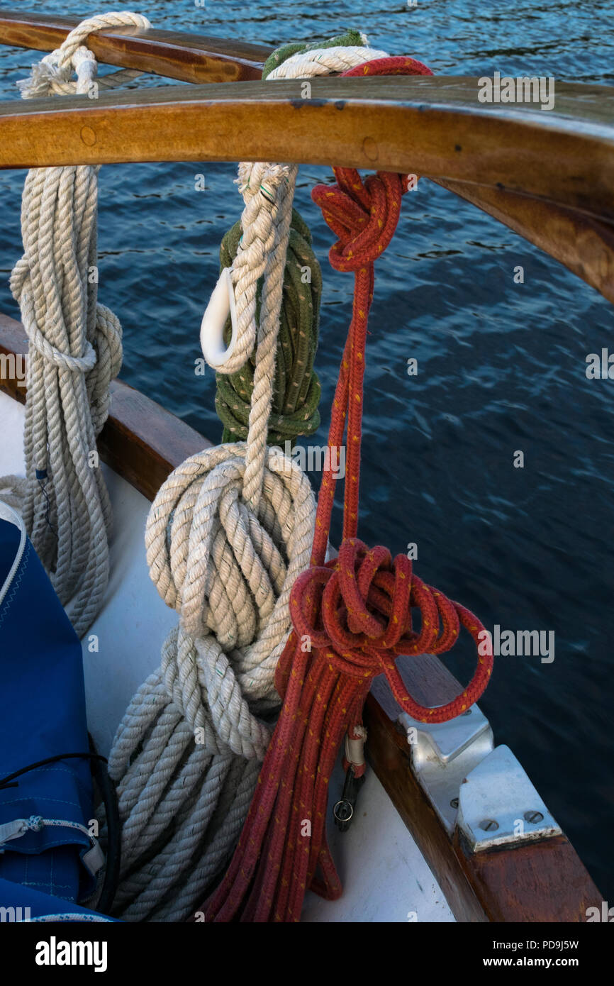 Wooden Sailboat On The Blue Mediterranean Sea Details Of A Classic Beautiful Sailing Yacht With Ropes Knots And Wood Plank On Deck Background Stock Photo Alamy Wooden Sailboat On The Blue Mediterranean Sea Details Of A Classic Beautiful Sailing Yacht With Ropes Knots And Wood Plank On Deck Background Stock Photo Alamy