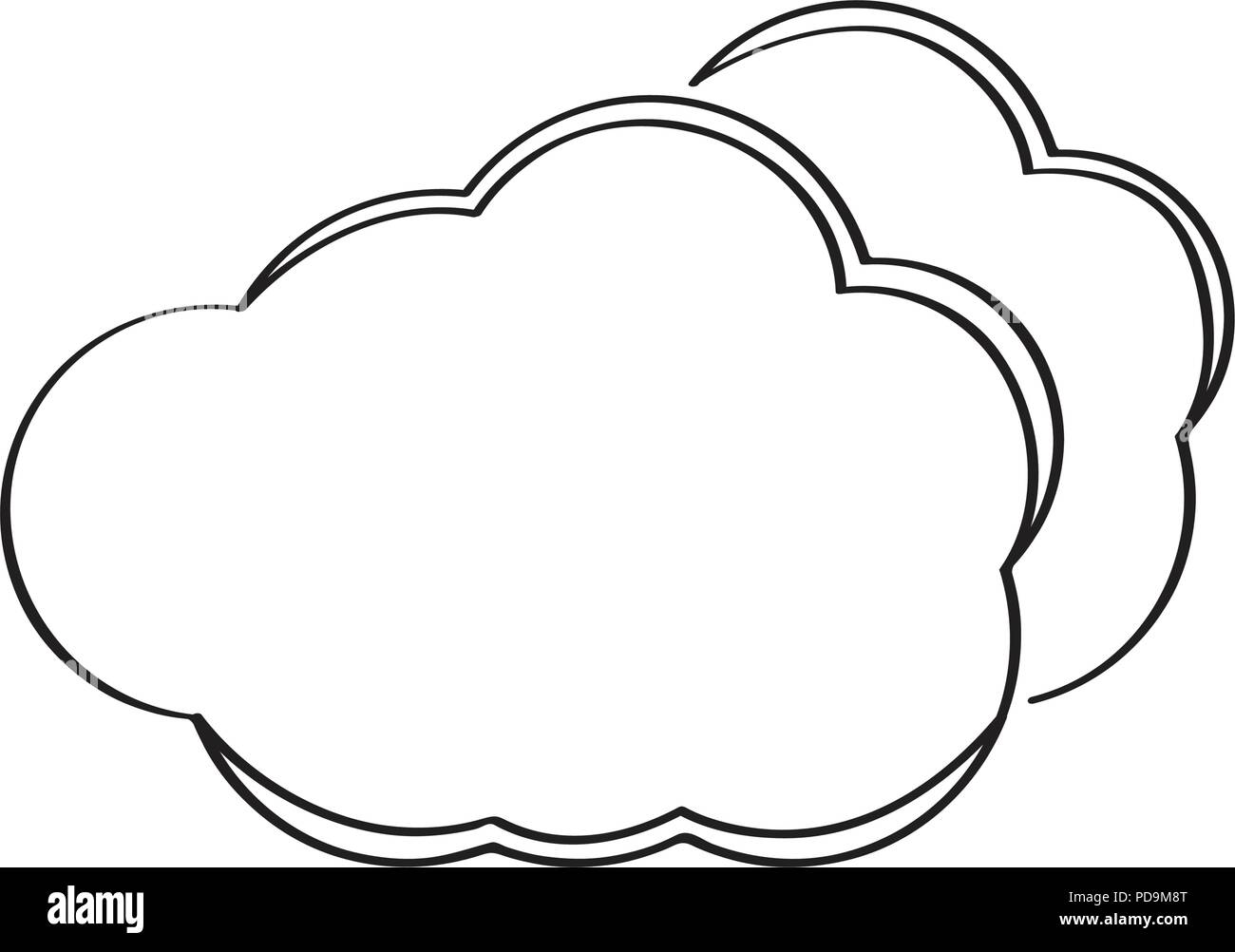 Isolated cloud weather icon Stock Vector Image & Art - Alamy