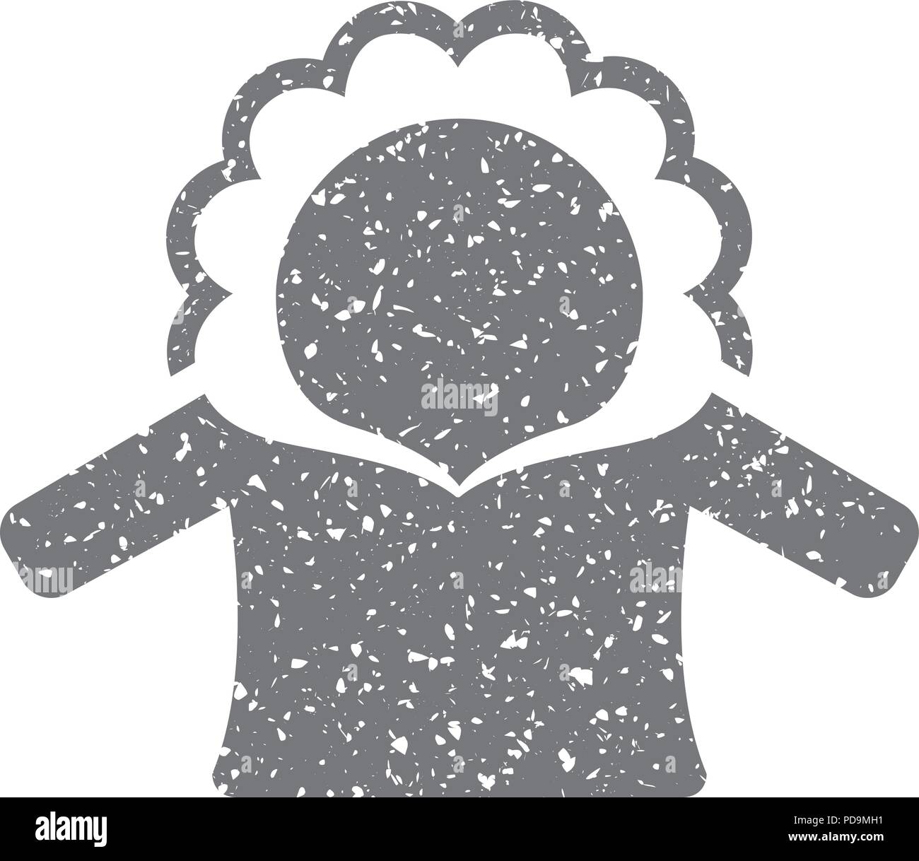 Grunge icon - Jacket Stock Vector Image & Art - Alamy