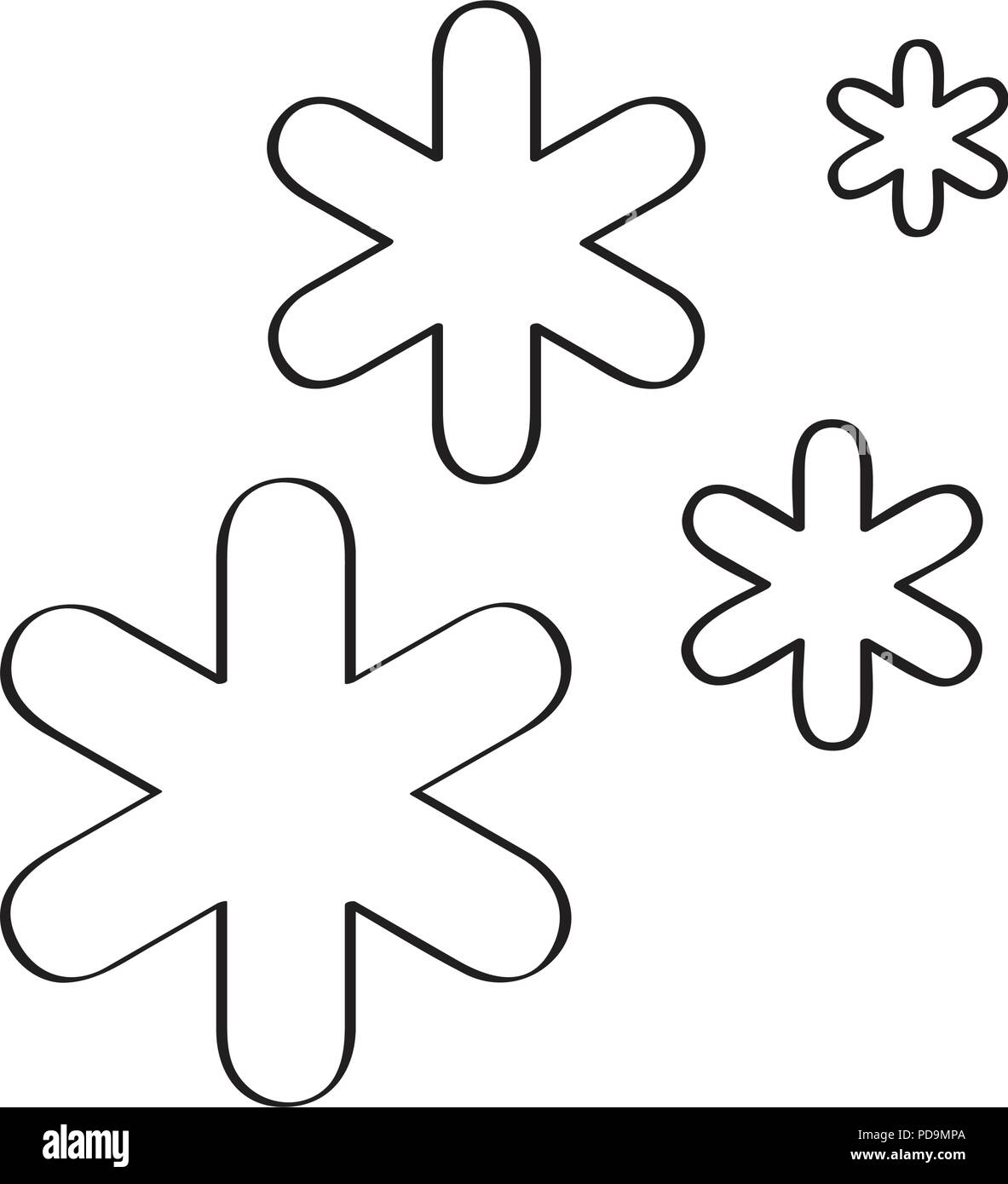 Isolated winter weather icon Stock Vector Image & Art - Alamy