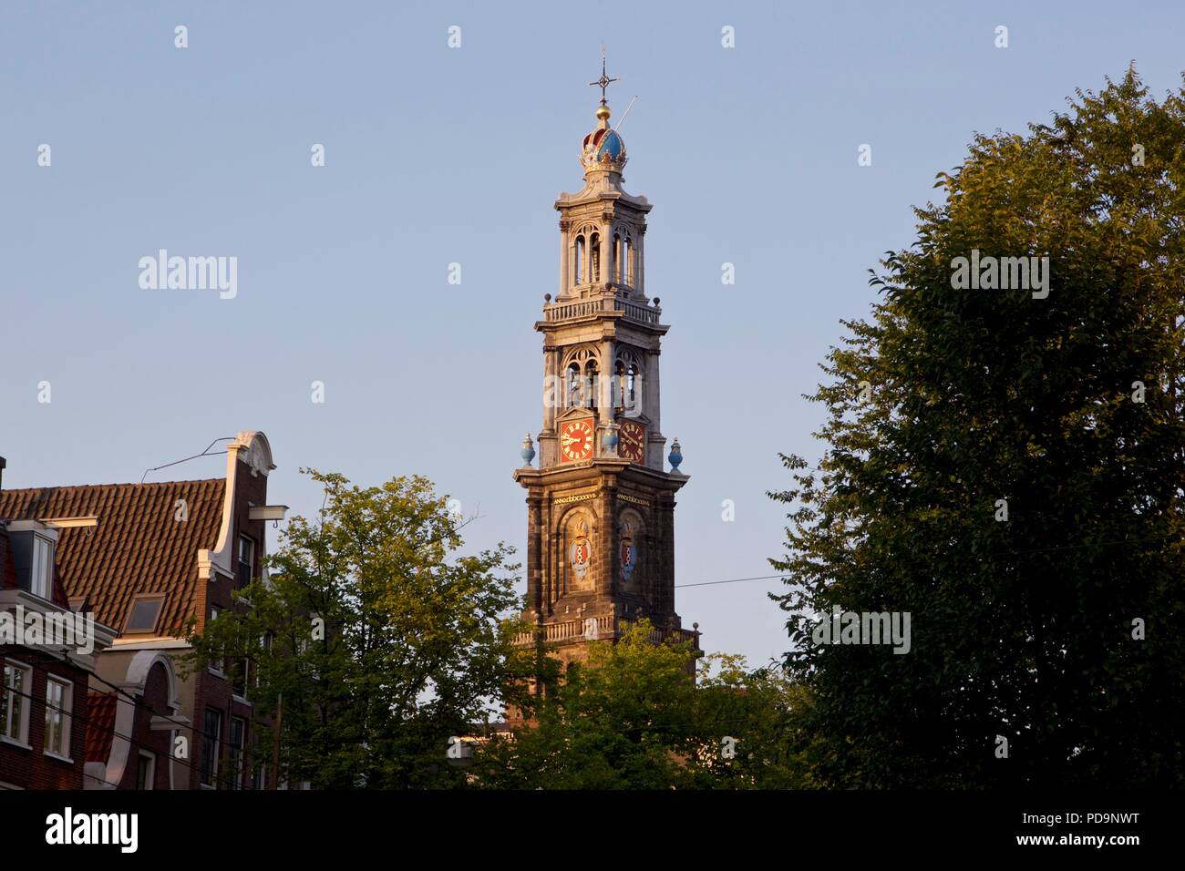 Westertoren Is The Name Of The Highest Church Tower Of Westerkerk The westertoren-is-the-name-of-the-highest-church-tower-of-westerkerk-the