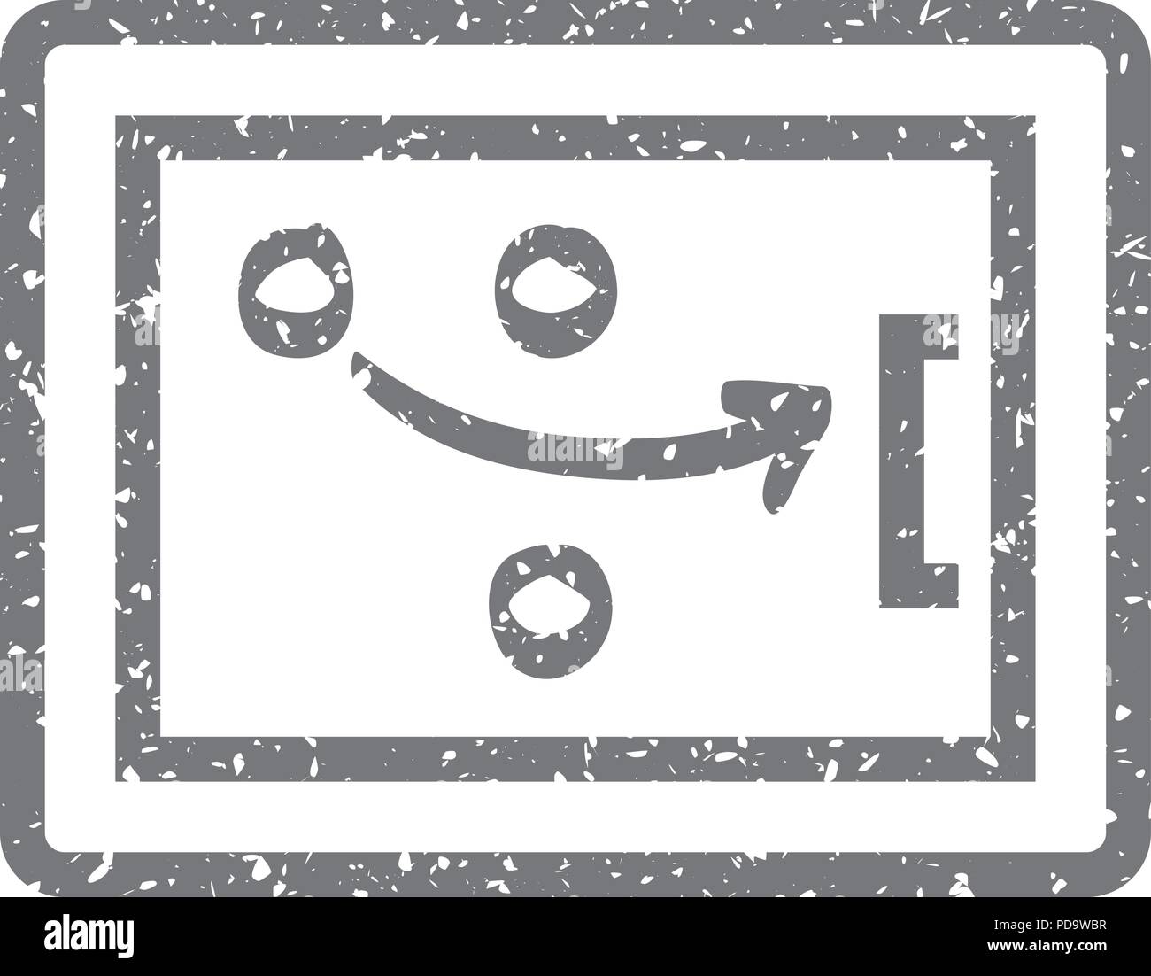 Grunge icon - Strategy Stock Vector Image & Art - Alamy