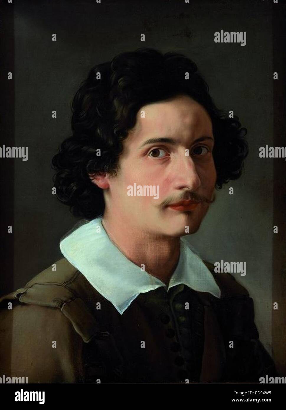 Angelo Caroselli - Portrait of a man Stock Photo - Alamy