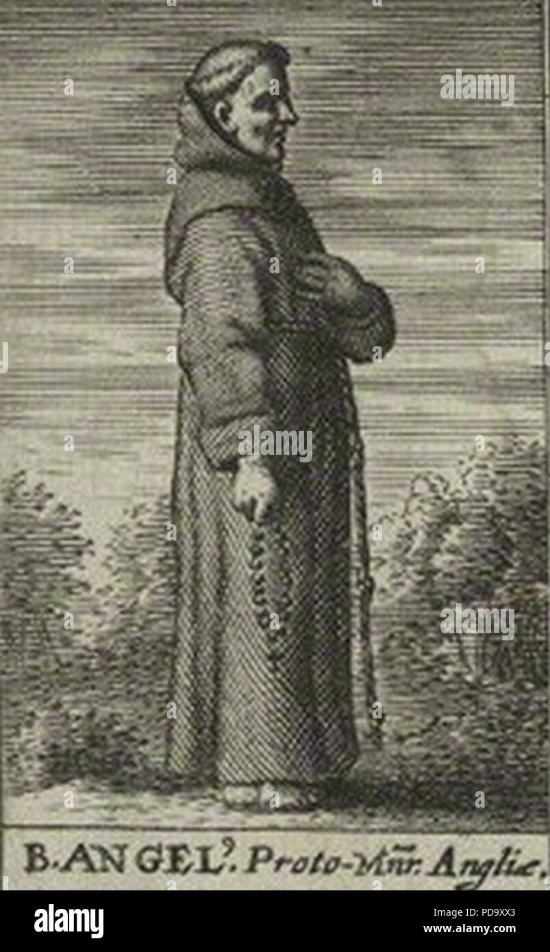 Angelo da Clareno Stock Photo Alamy