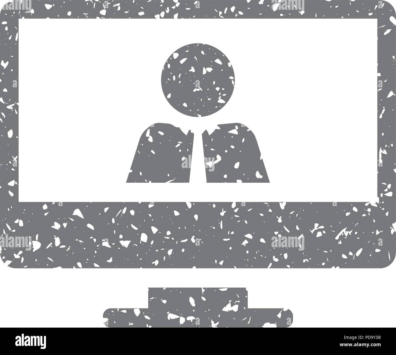 Chat workplace Stock Vector Images - Alamy