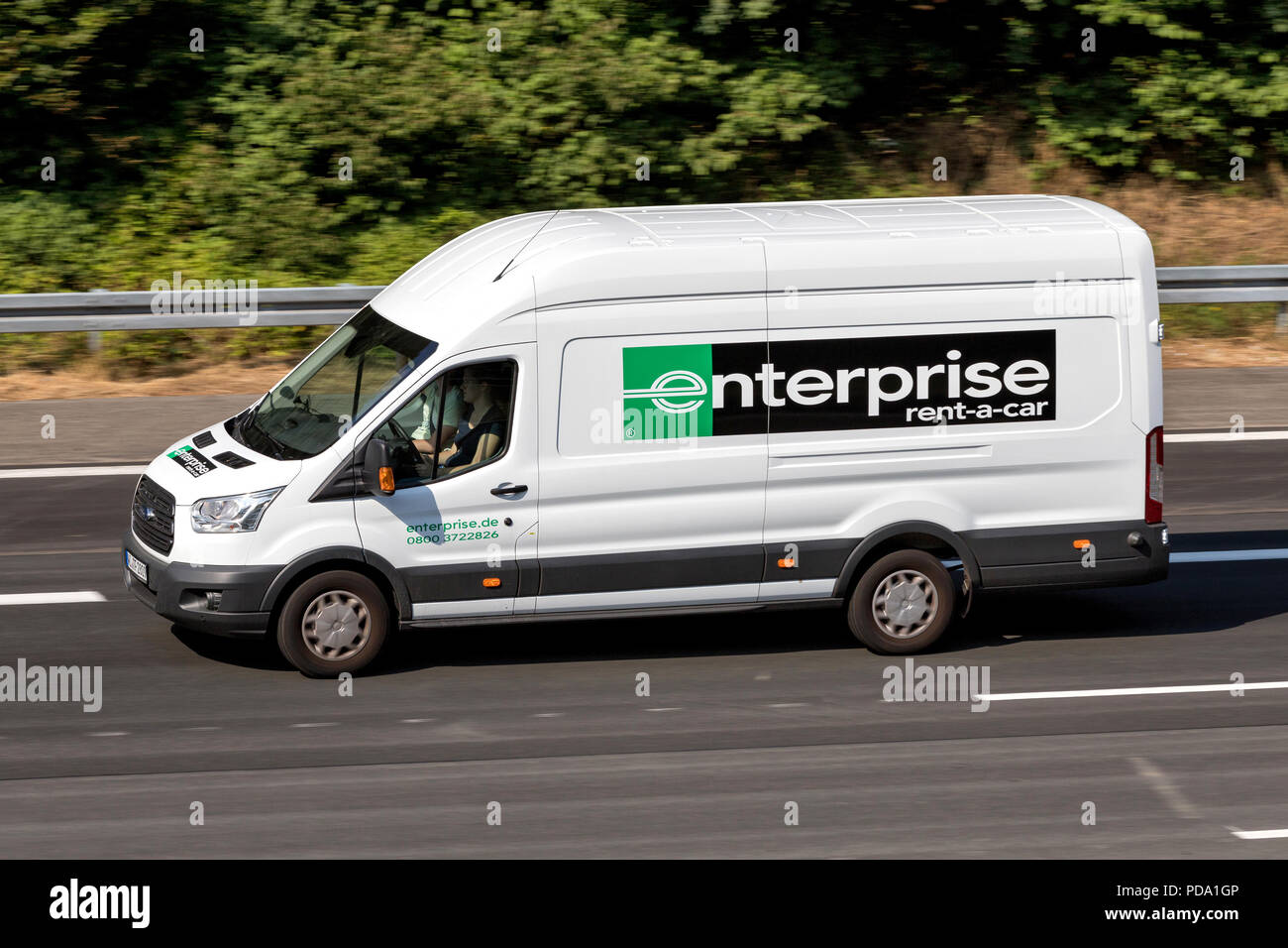 enterprise van hire contact number