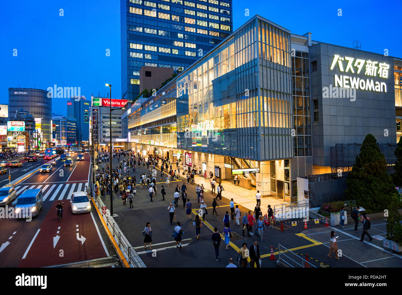 Japan, Honshu island, Kanto, Tokyo, the Shinjuku district. Stock Photo