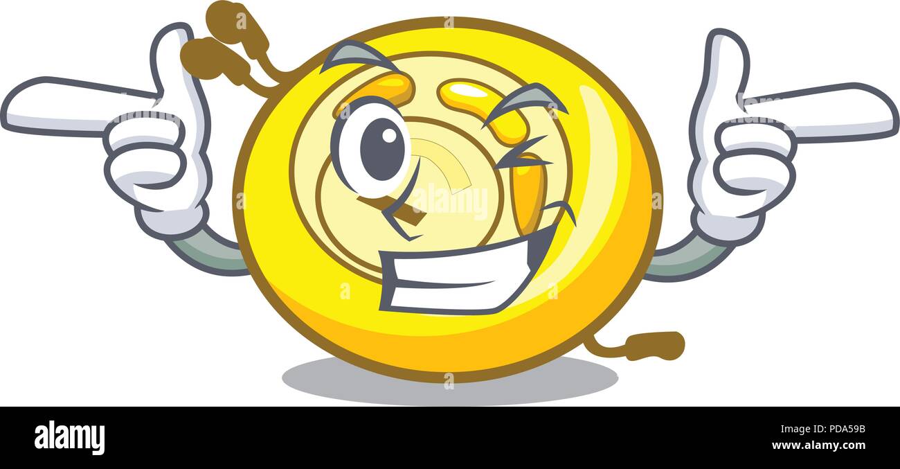 Wink CD player character cartoon Stock Vector Image & Art - Alamy