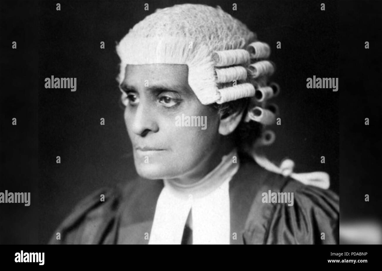 CORNELIA SORABJI (1866-1954) first woman to study law at Oxford University Stock Photo