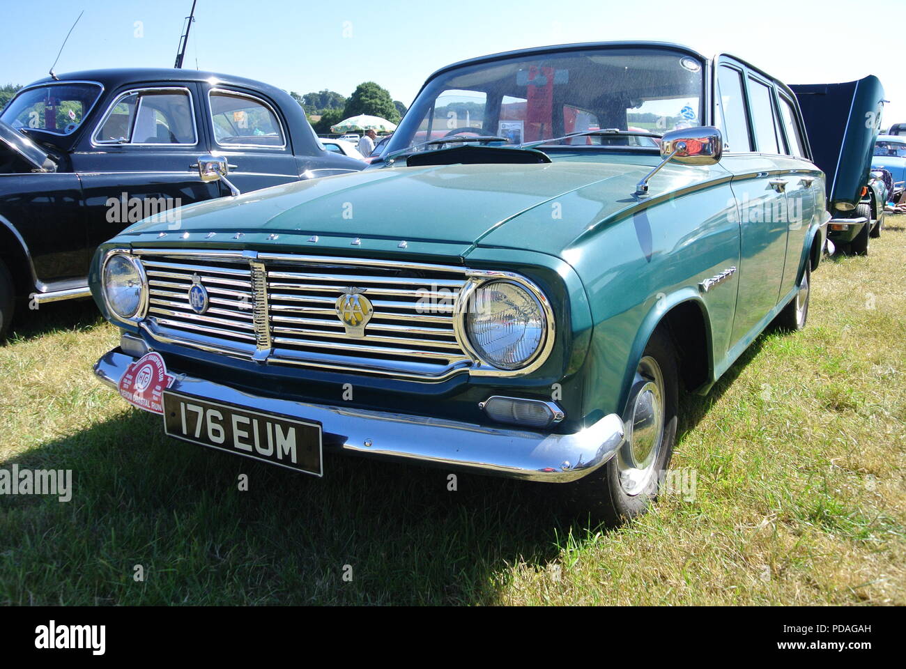 Vauxhall Victor Super Estate parked up on display at Torbay Steam Fair