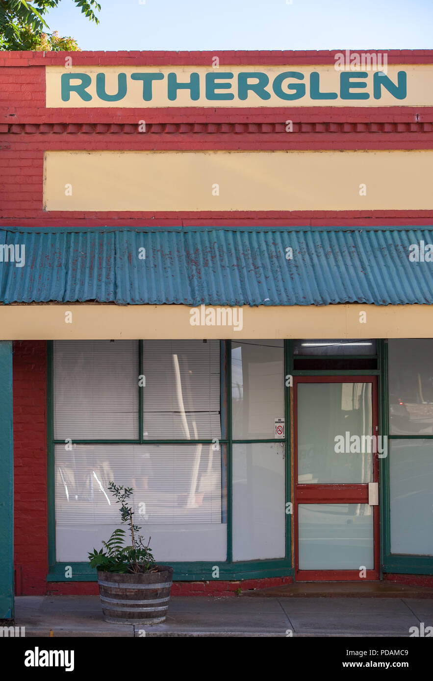 Shop in Rutherglen, Victoria Stock Photo Alamy