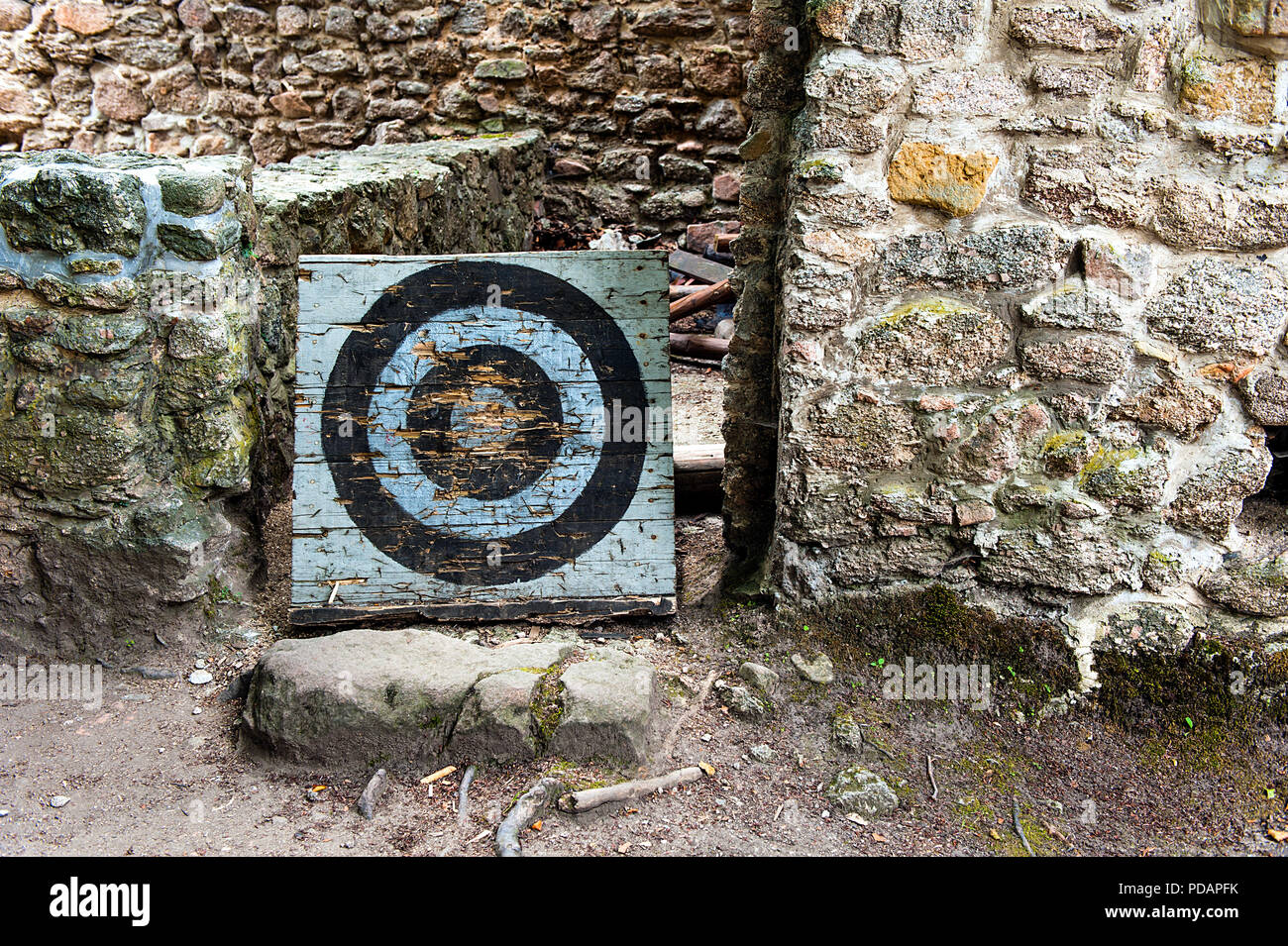 Archery target board hires stock photography and images Alamy
